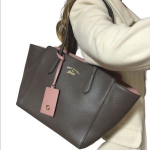 🌸GUCCI🌸 LEATHER TOTE BAG